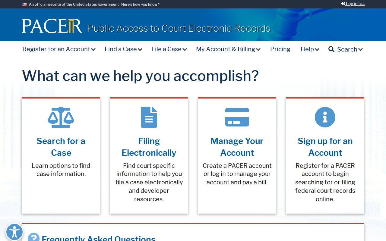 White Pine County criminal case records and the federal PACER gateway